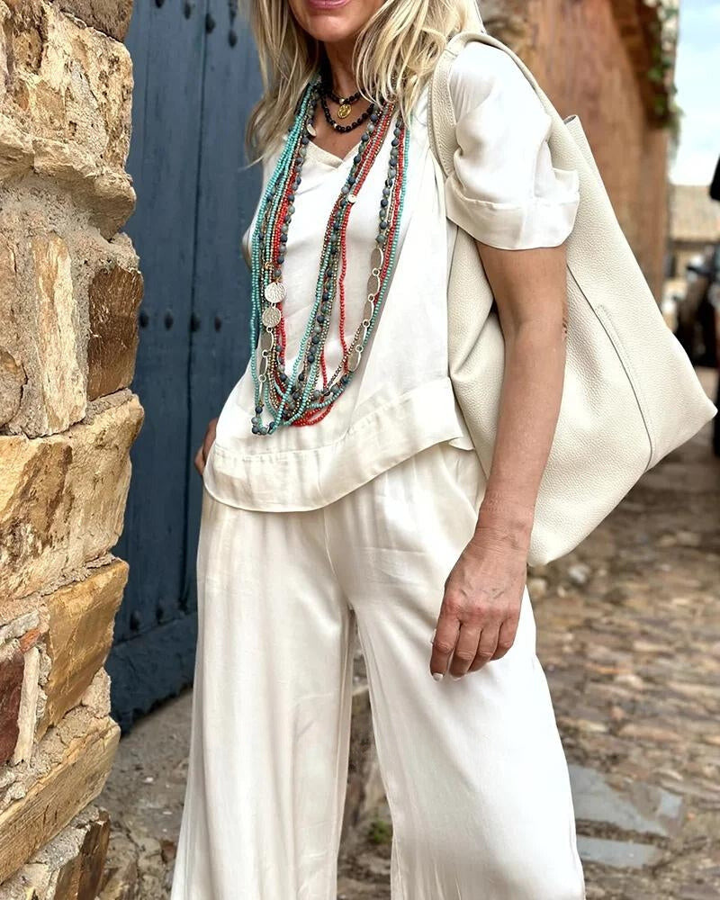 Izabella | Blusen und Hosenset