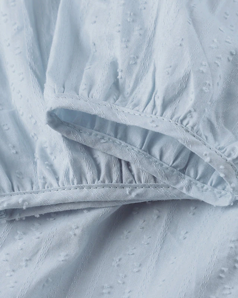 VIANNE | Einfarbiges Taschenkleid