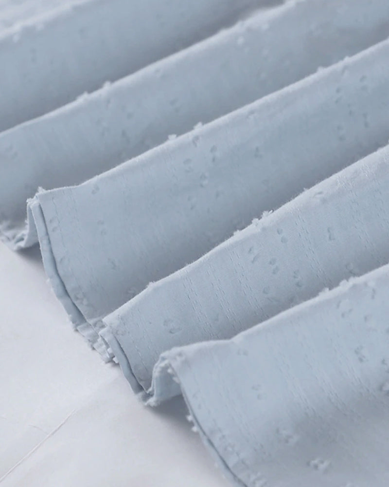 VIANNE | Einfarbiges Taschenkleid