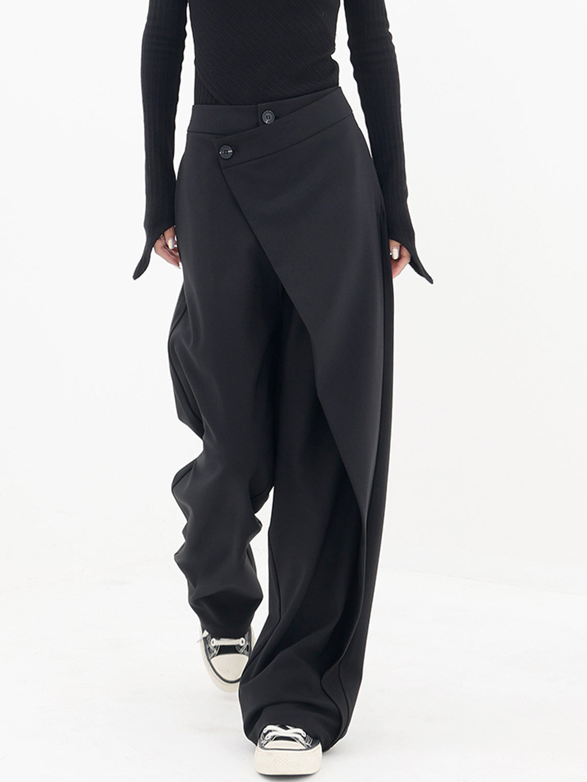 Maya | Asymmetrische Baggy-Hose