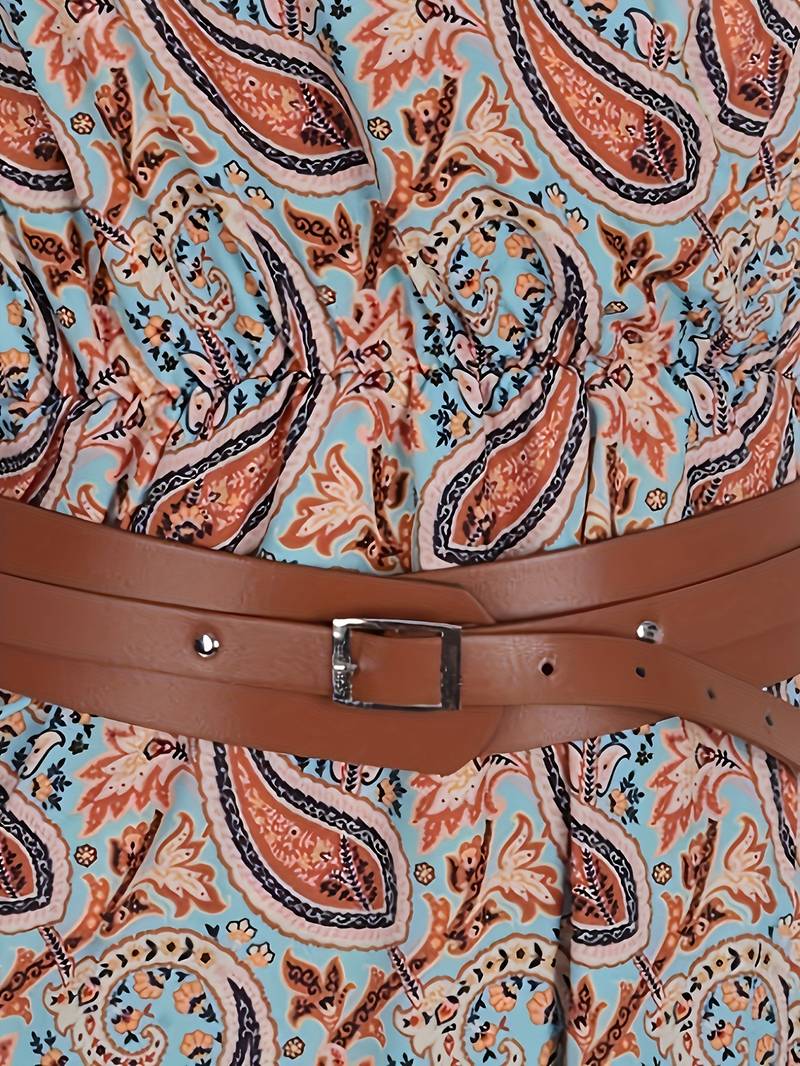 Sadera Blumiges Maxikleid für Frauen