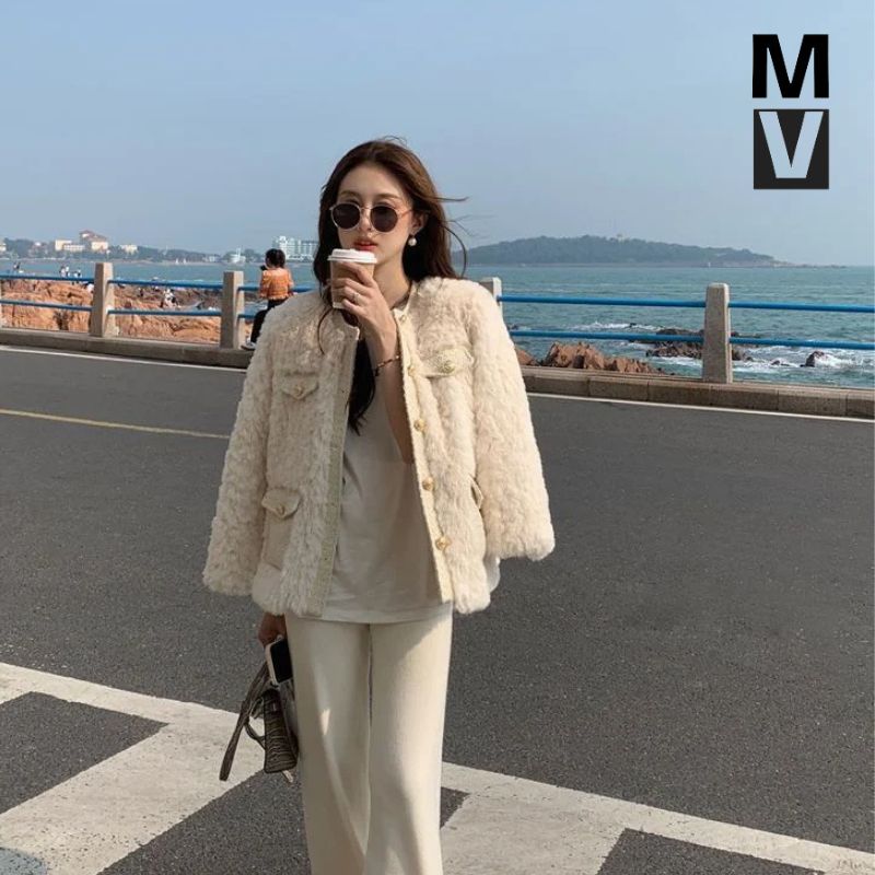 Aurora | Chic Lammwoll-Wintermantel