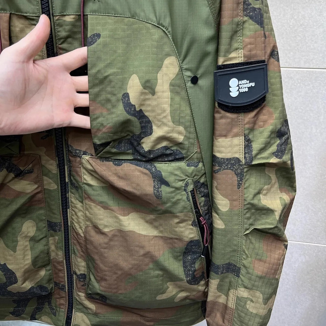 WARREN | Camouflage-Kapuzenjacke für Männer