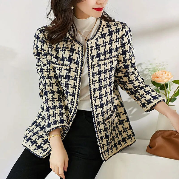 LOVELY | Stilvolle Vintage Tweed Jacke