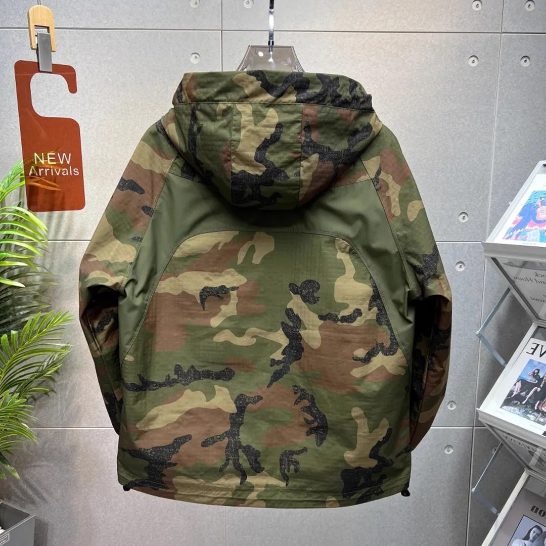 WARREN | Camouflage-Kapuzenjacke für Männer