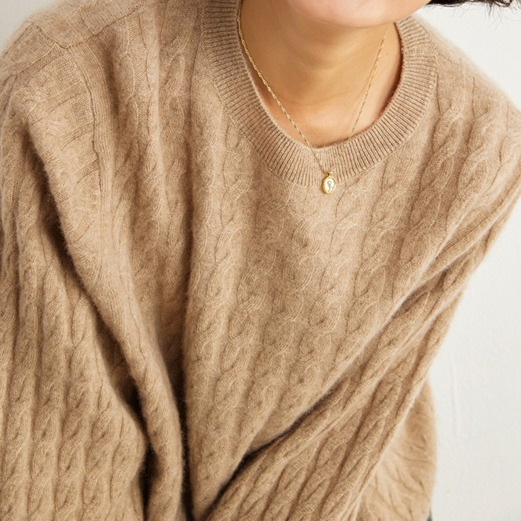 Patricia | CASHMERE COUTURE KNITTED SWEATER