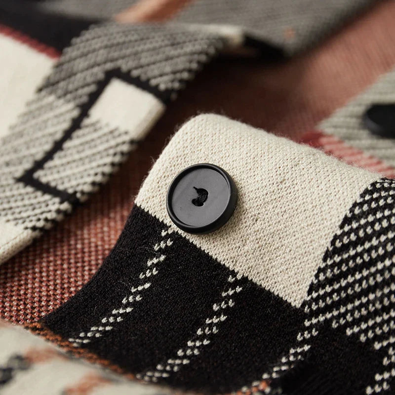 LUCIANNO PATCHWORK | STRICKJACKE