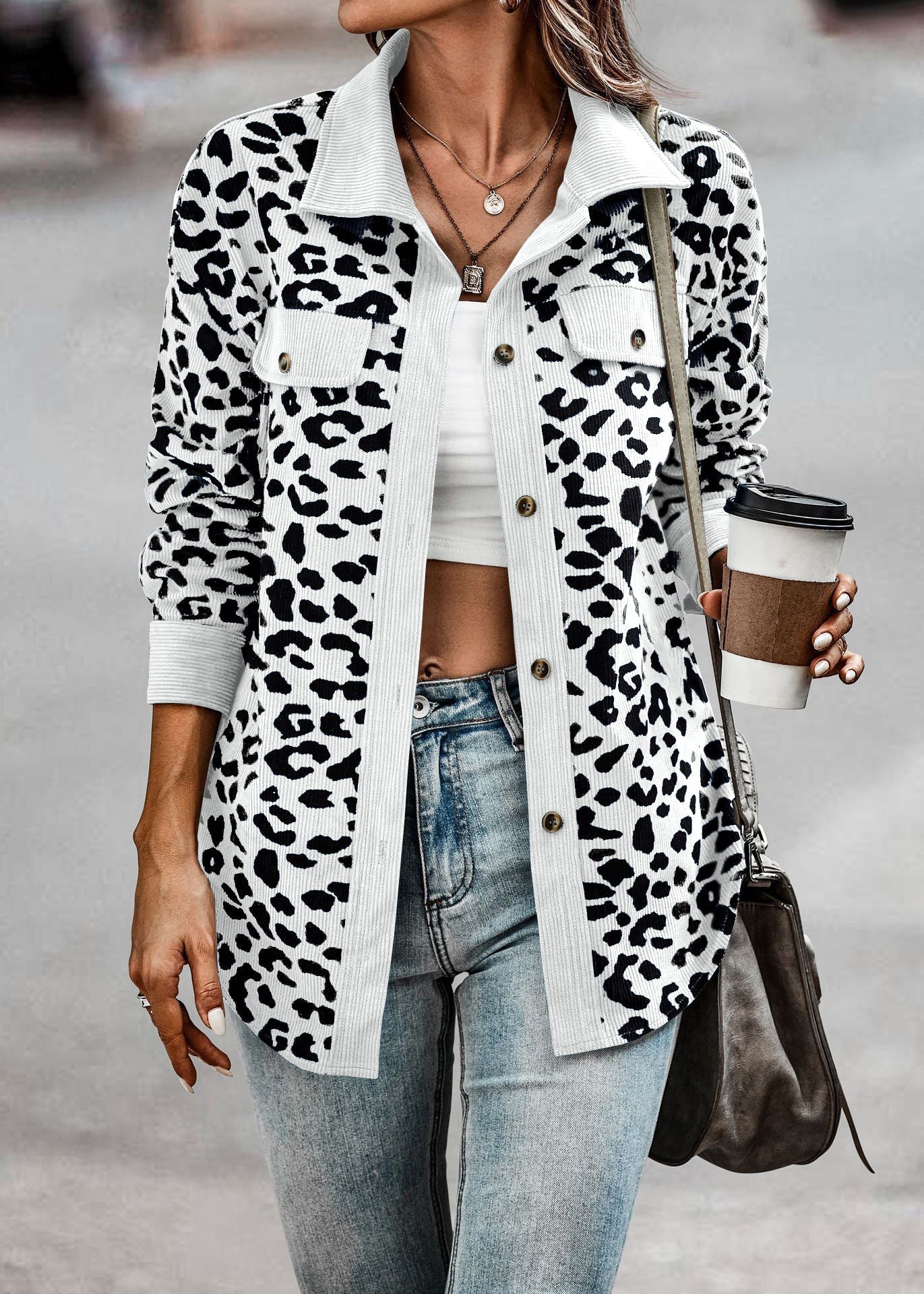 Triniti | Dschungel Chic Leopard Jacke