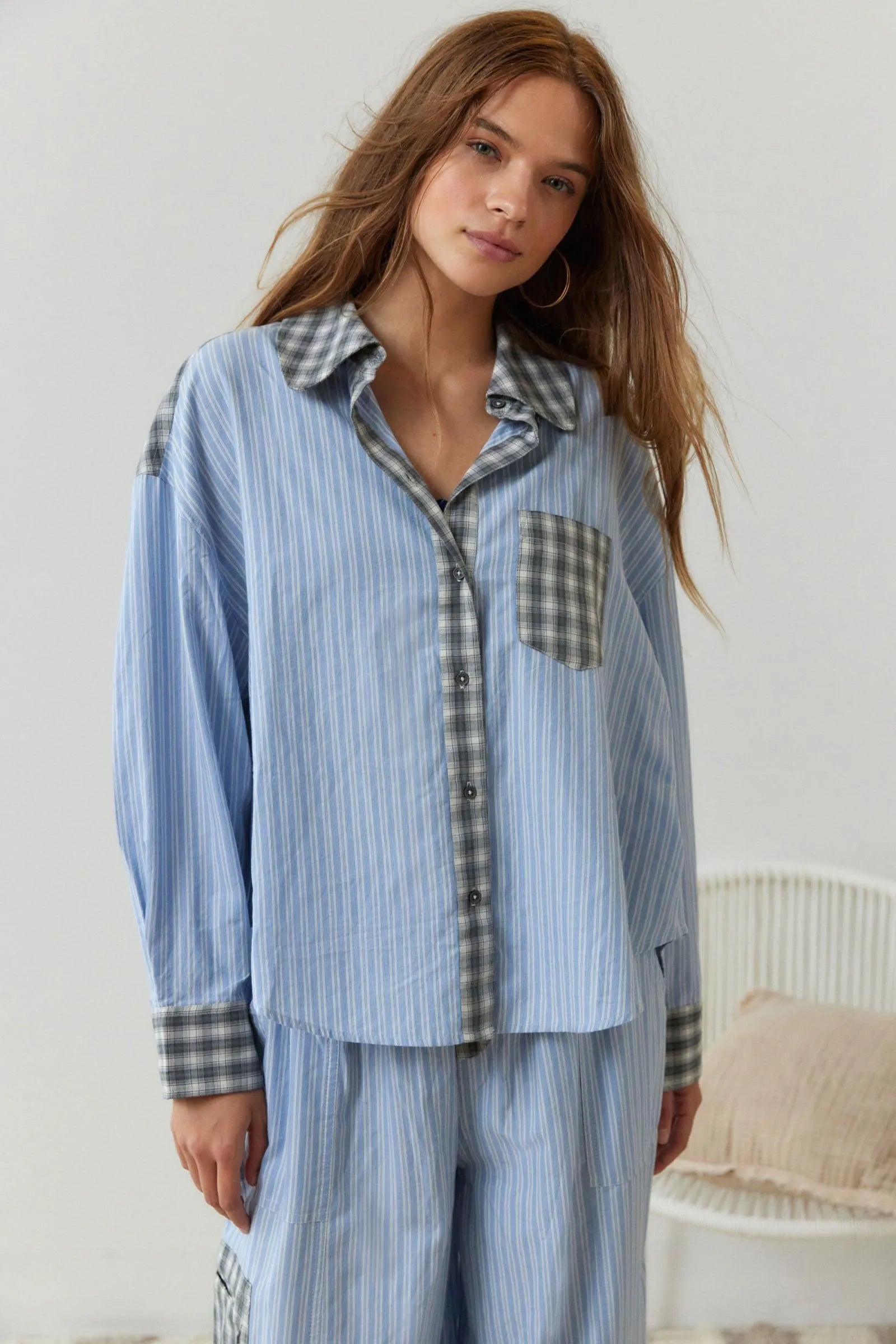 Jaycie 2-teiliges lässiges Pyjama-Set