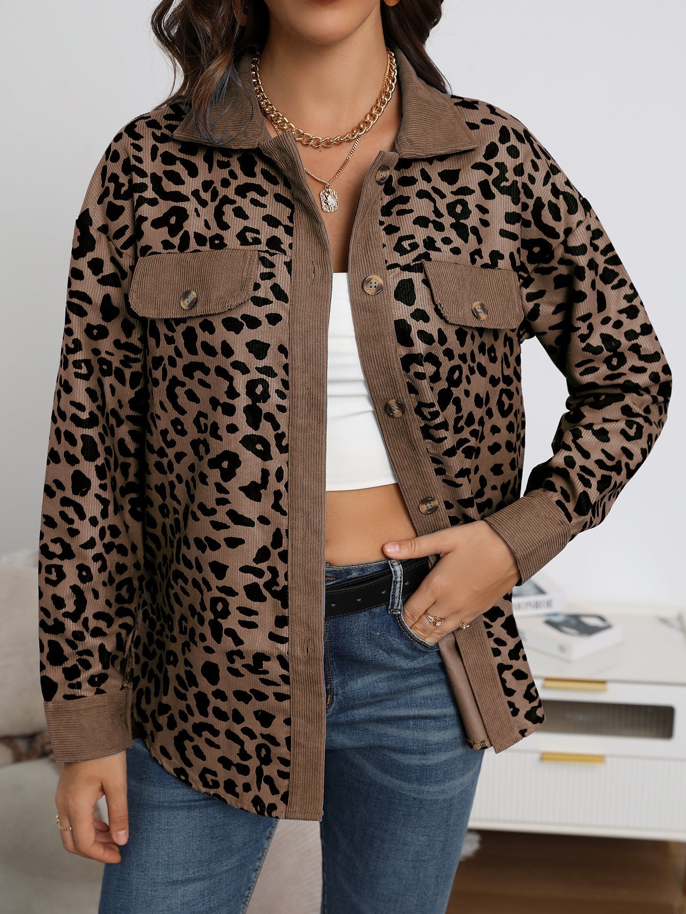 Triniti | Dschungel Chic Leopard Jacke