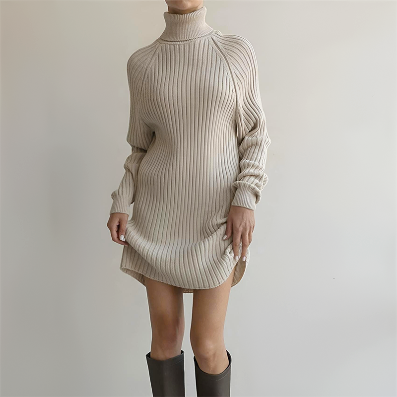 Christine | Gebreide Sweater Jurk