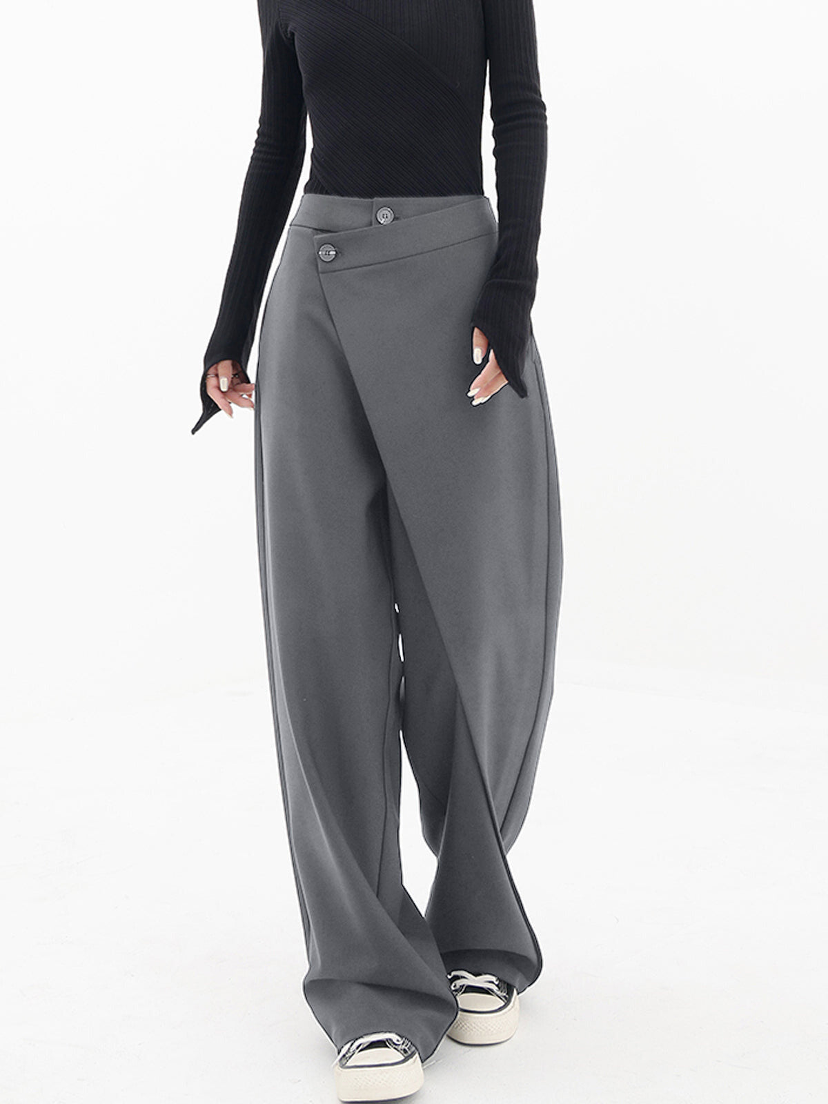 Maya | Asymmetrische Baggy-Hose