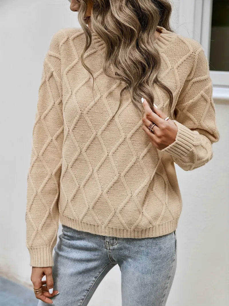 Hanneli | Gestrickter Pullover