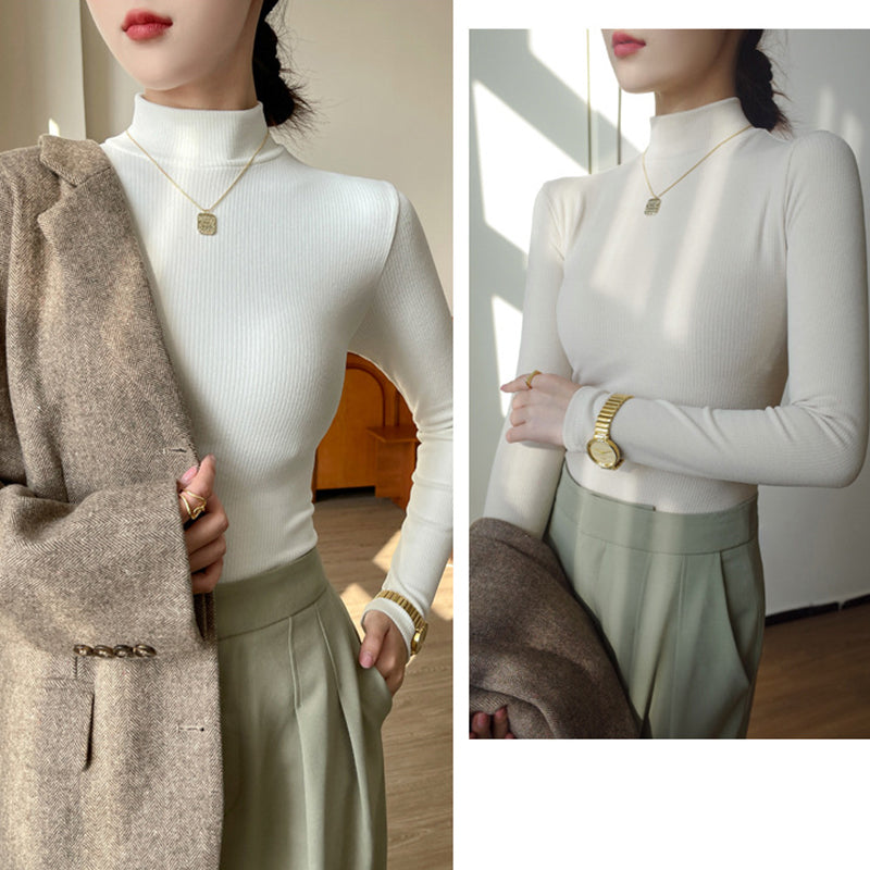 Julieta | Körperformendes, doppelseitig geripptes Unterhemd für Frauen