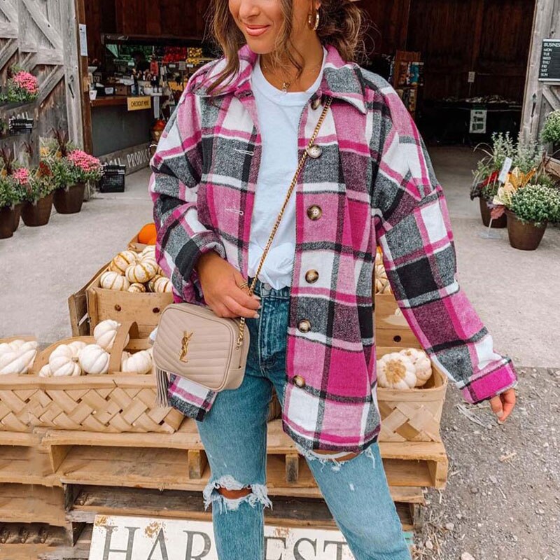 Anna | Trendiges Flanellhemd in Übergröße