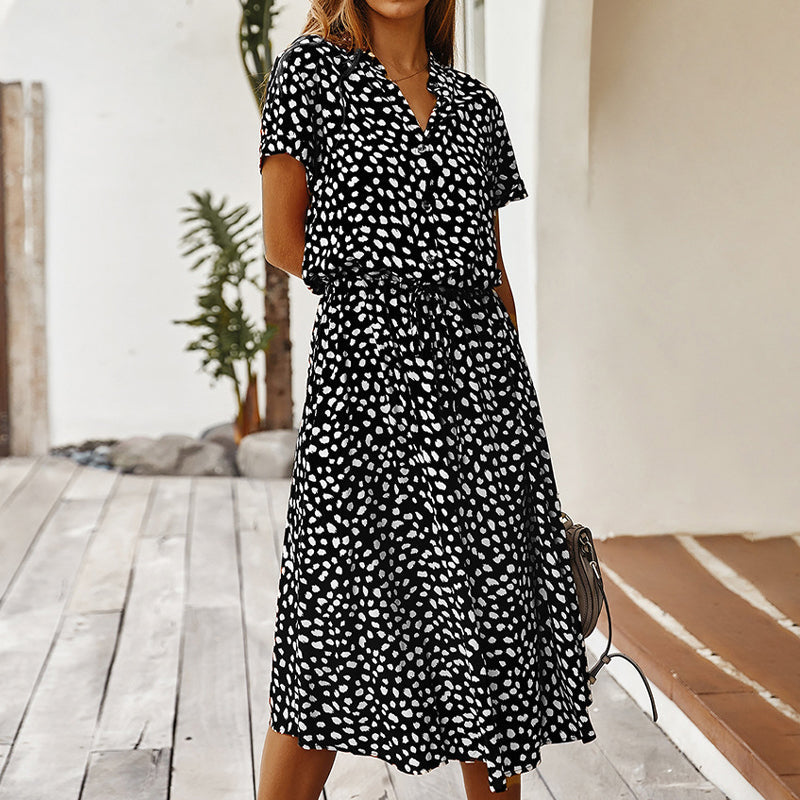 ZANNA | Polka Dot Kleid für Damen