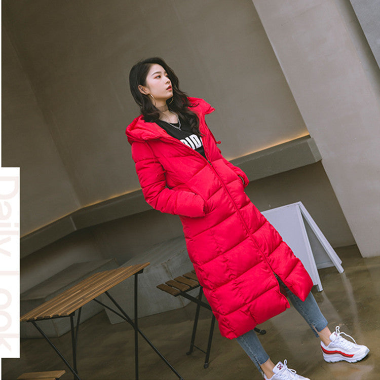 Kristina |  Luxuriöse Puffer-Langjacke