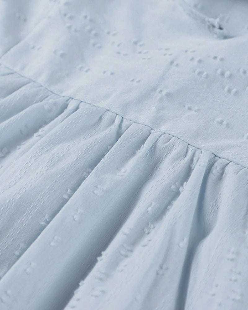 VIANNE | Einfarbiges Taschenkleid