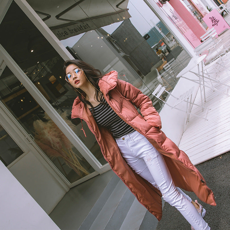 Kristina |  Luxuriöse Puffer-Langjacke