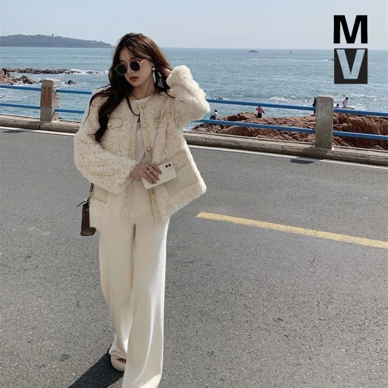 Aurora | Chic Lammwoll-Wintermantel