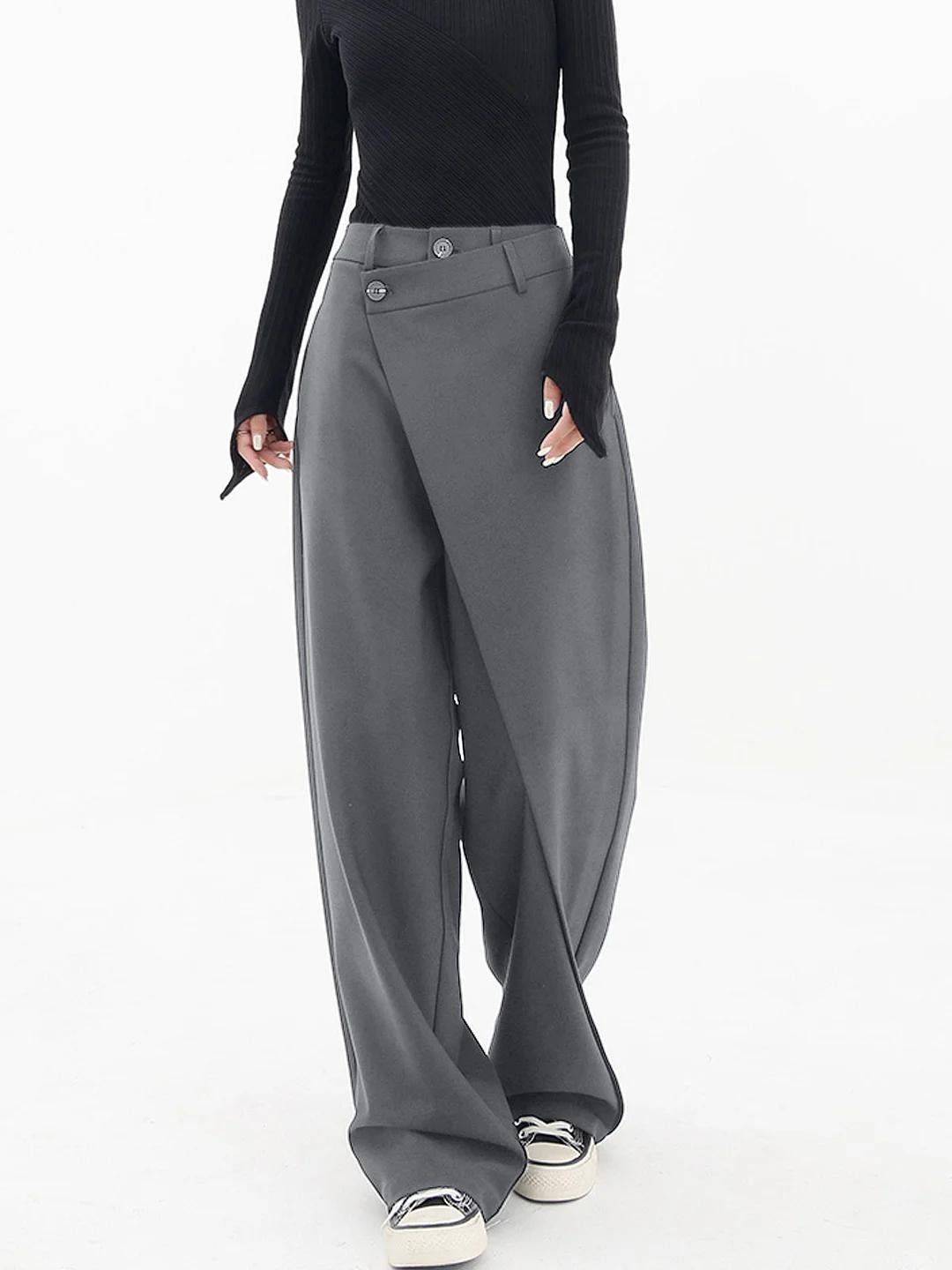 Madilyn | Asymmetrische Baggy-Hose