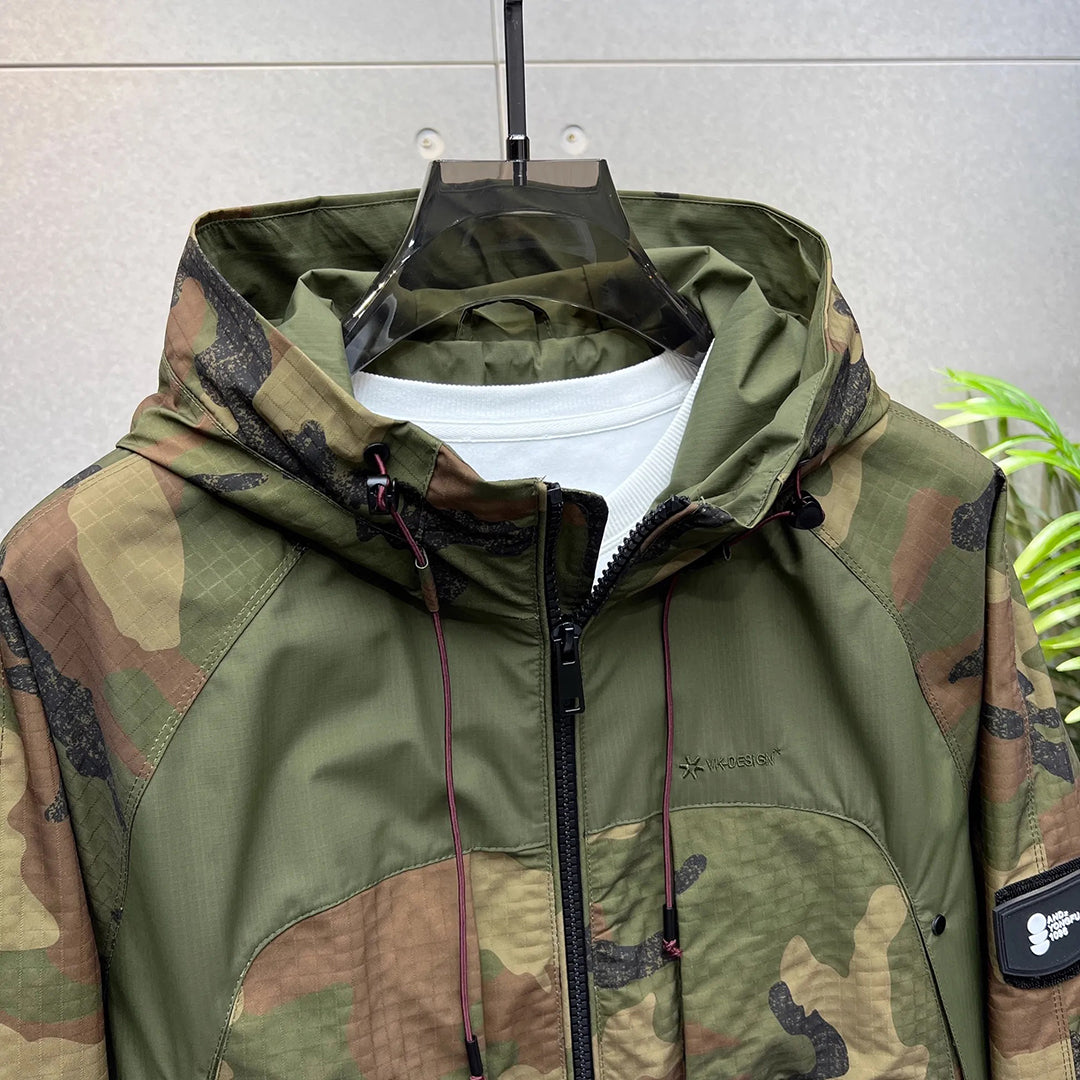 WARREN | Camouflage-Kapuzenjacke für Männer