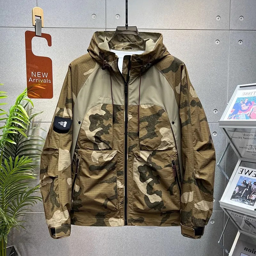 WARREN | Camouflage-Kapuzenjacke für Männer