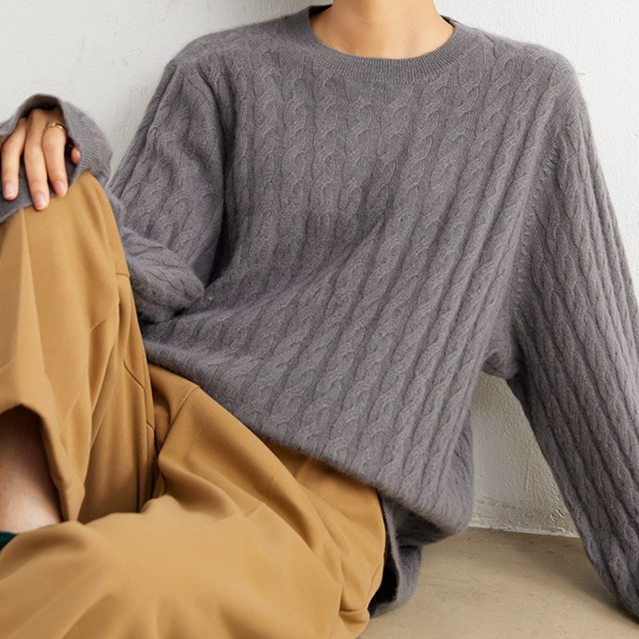 Patricia | CASHMERE COUTURE KNITTED SWEATER