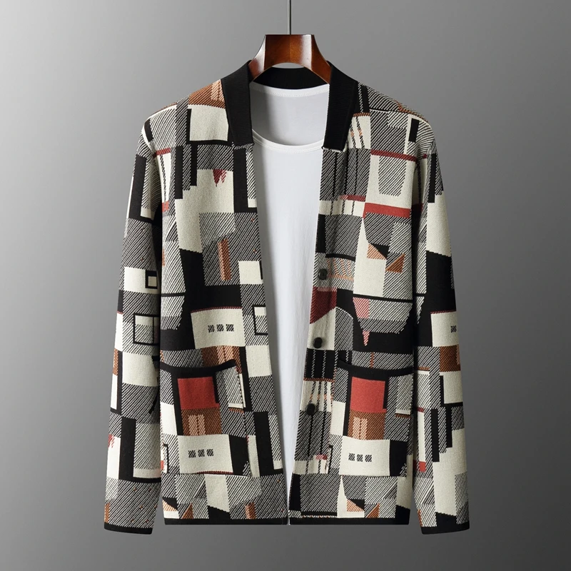 LUCIANNO PATCHWORK | STRICKJACKE