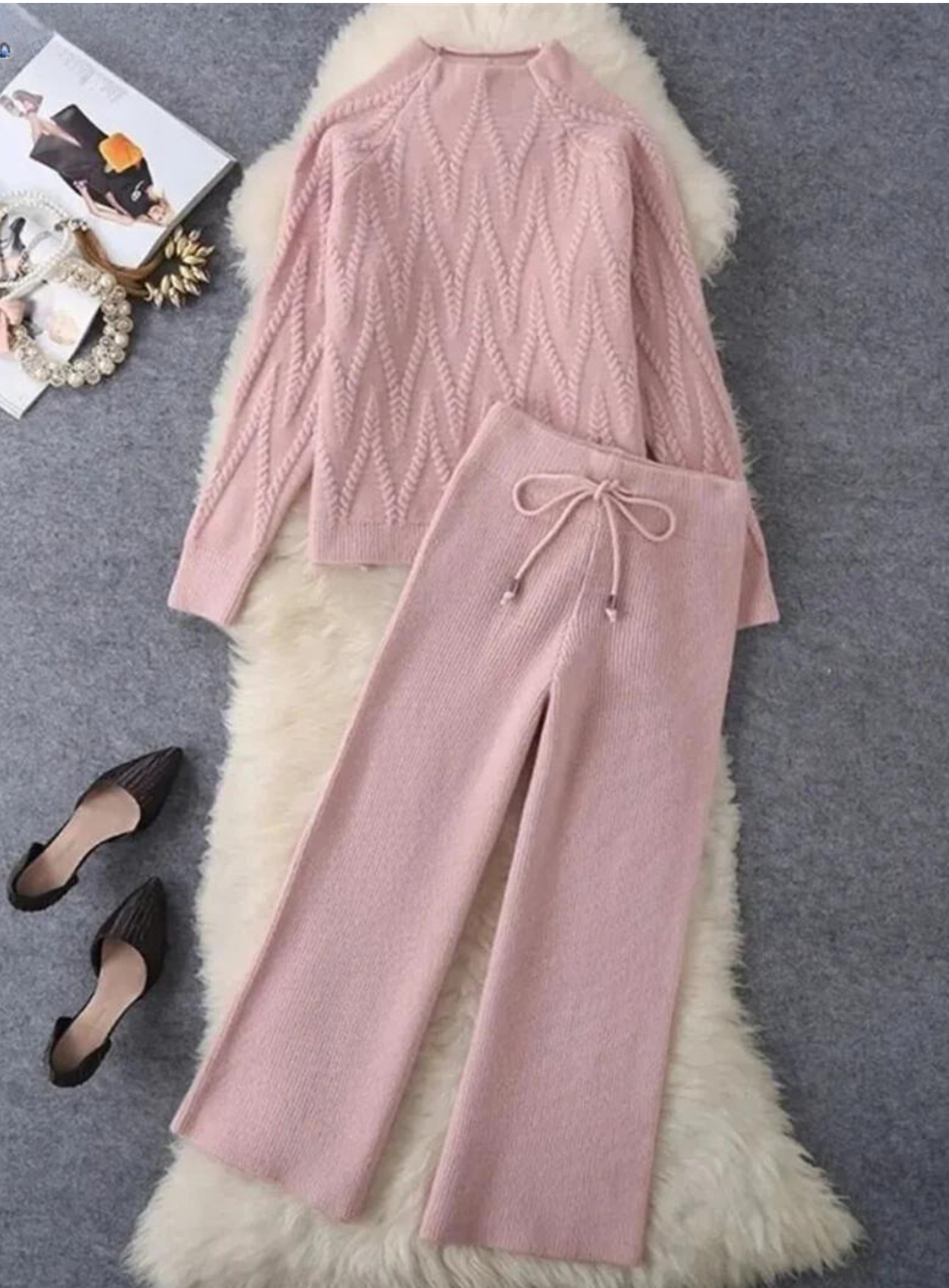 Rosie | Hochwertige gestrickte 2-teilige Sets