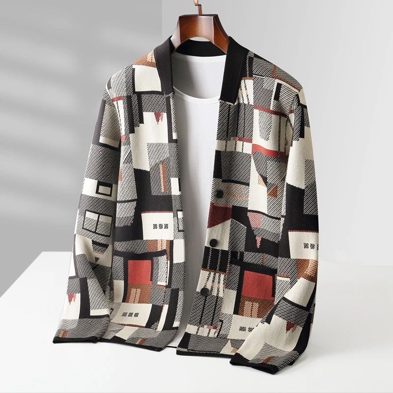 LUCIANNO PATCHWORK | STRICKJACKE