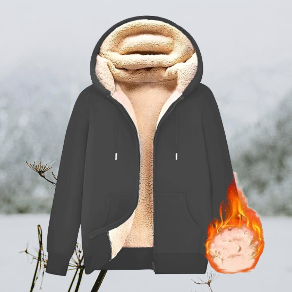 FluffySnuggle | Warme & Weiche Unisex Kapuzenjacke