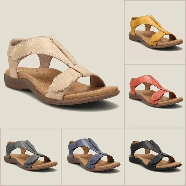 Halenia |  Orthopädische Keilsandalen | Perfekt für den Sommer