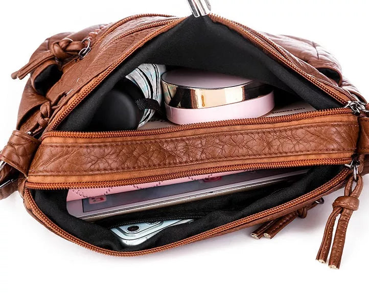 Orisas |Tasche aus Weichem Leder