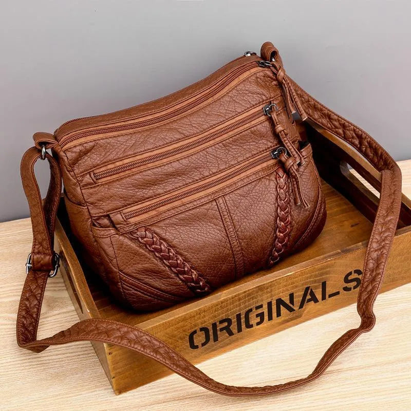 Orisas |Tasche aus Weichem Leder