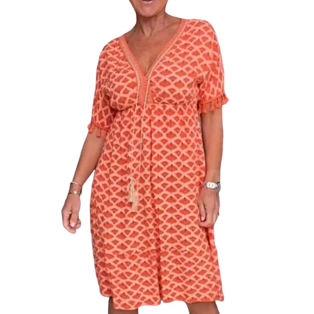 Savria |  Freizeitkleid mit V-Ausschnitt