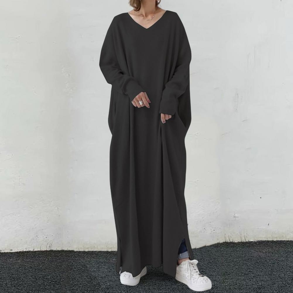 Kelly |  Langes Kleid in Übergröße für Frauen