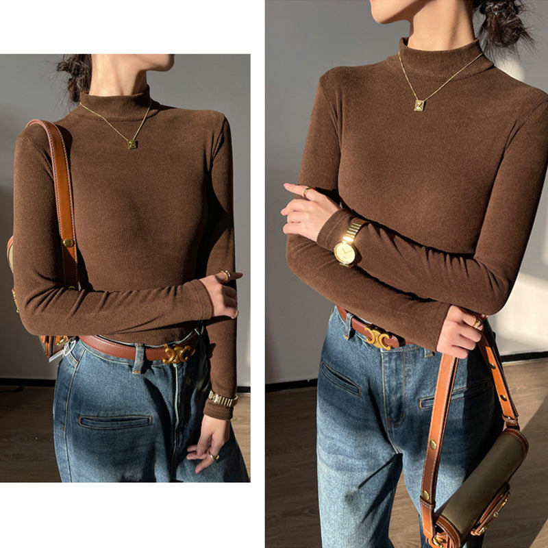 Julieta | Körperformendes, doppelseitig geripptes Unterhemd für Frauen