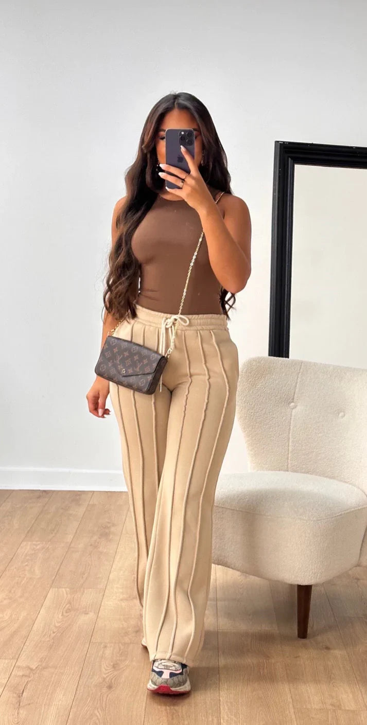 LULU Gestreifte Jogger