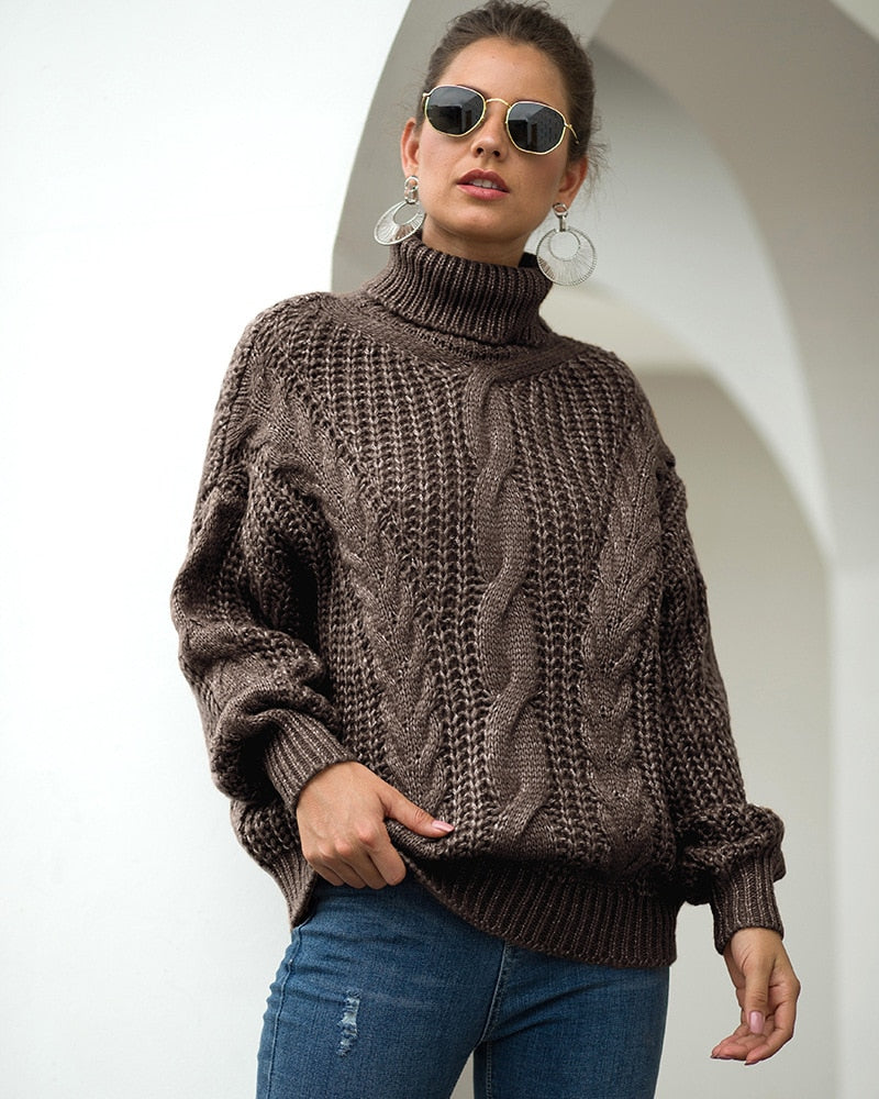 Miranda | Rollkragenpullover Aus Strick