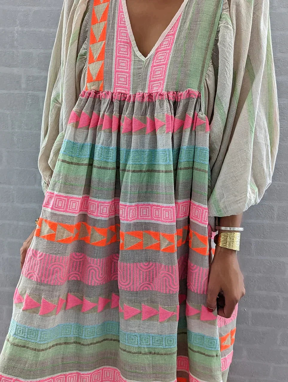 Olympia | Buntes Sommerkleid